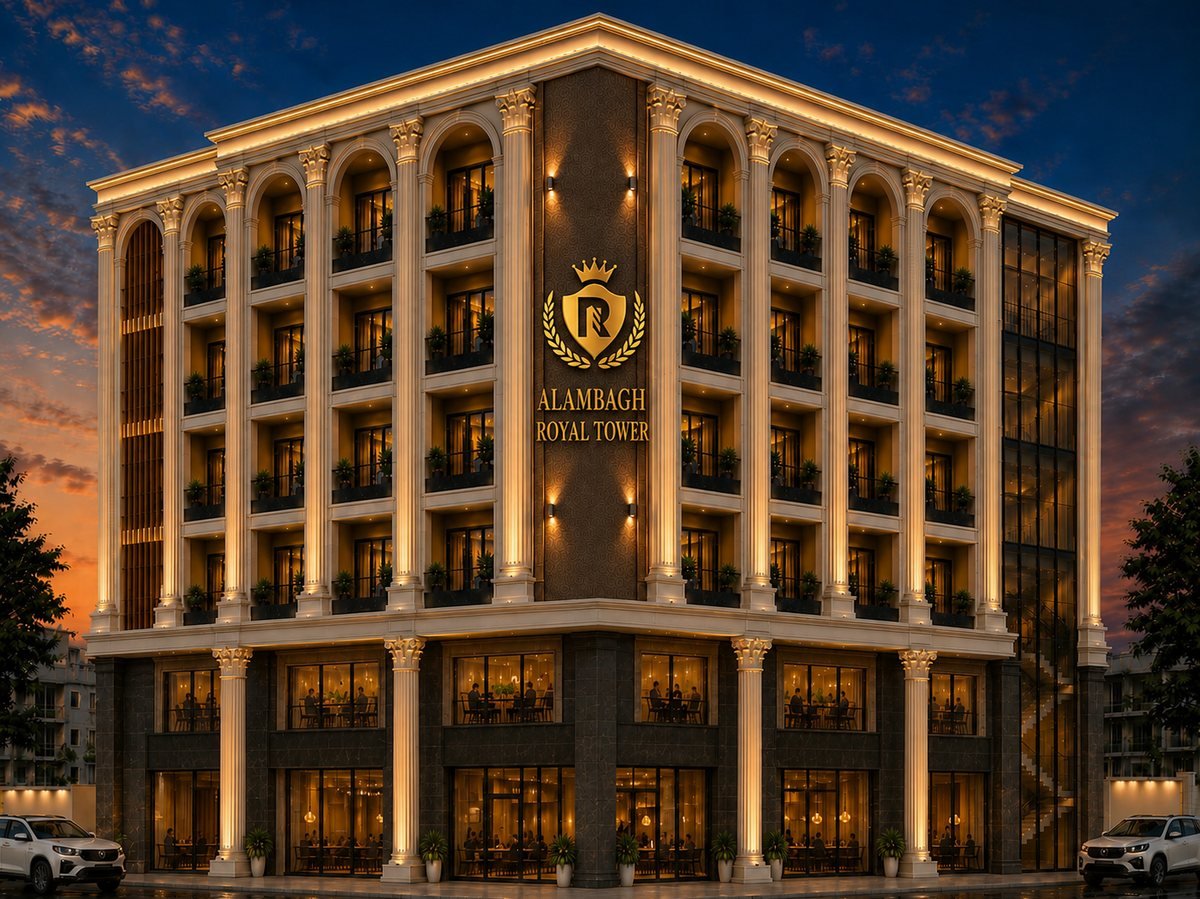 Alambagh Royal Tower render